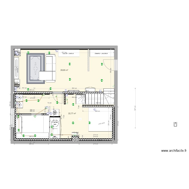 Cave 2 bis. Plan de 0 pièce et 0 m2
