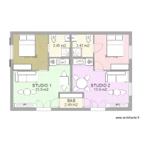 STUDIOS FINIS AVEC MEUBLE