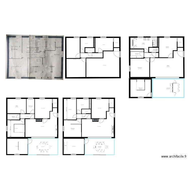 Maison igny Projet X 2. Plan de 0 pièce et 0 m2