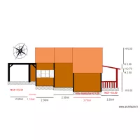 Facade OUEST                                               chalet 49