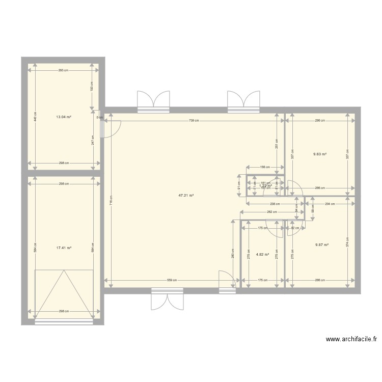 Maison Configuration 1. Plan de 0 pièce et 0 m2