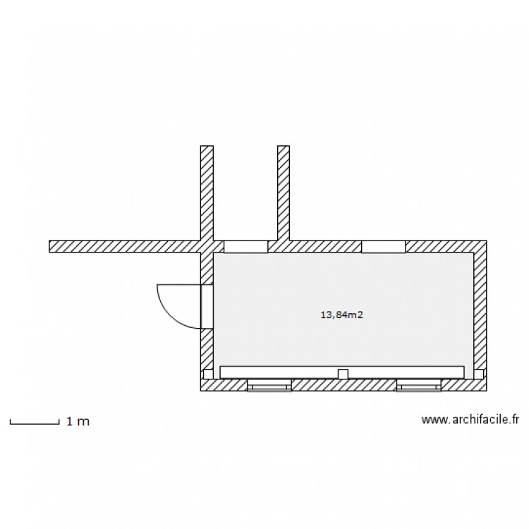 la bréole. Plan de 0 pièce et 0 m2