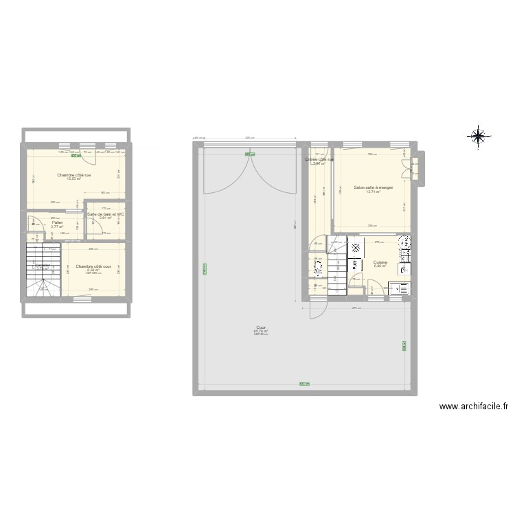 Dom Luchon 2022. Plan de 10 pièces et 120 m2