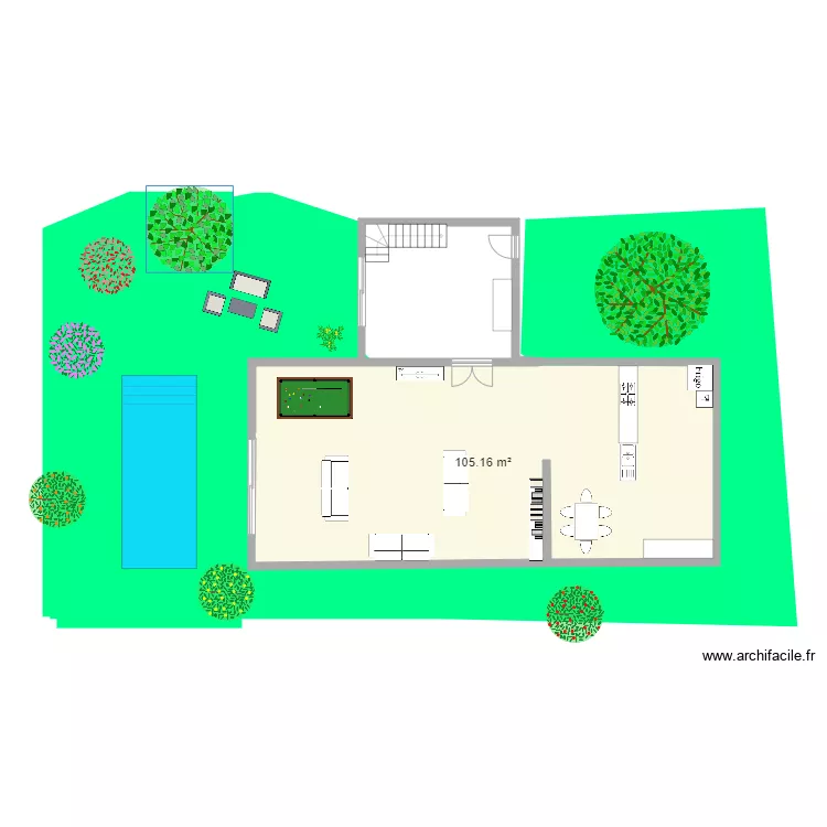 La Maison Géante. Plan de La Maison Géante. Plan de