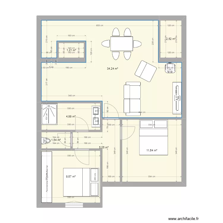 pucchini VERANDA NEW. Plan de 