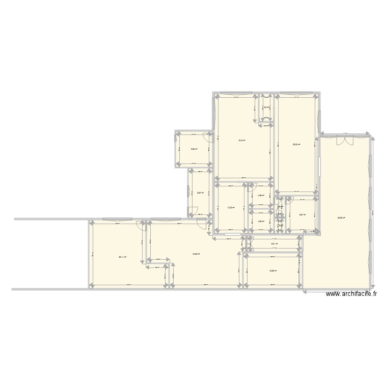 la roche du pretre RDC. Plan de 0 pièce et 0 m2