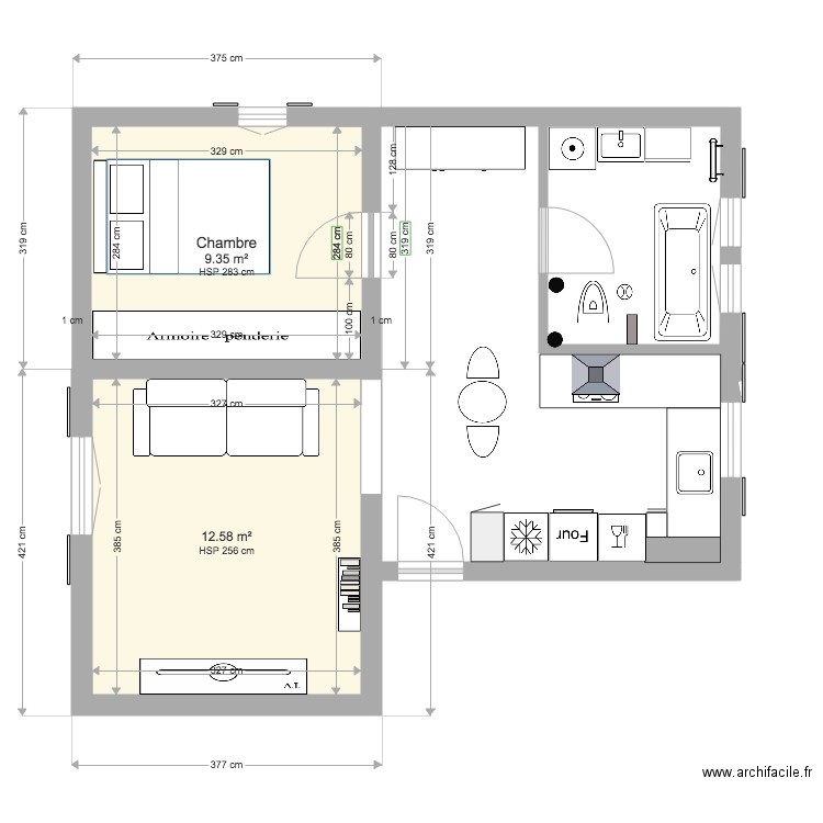 KB 90. Plan de 0 pièce et 0 m2