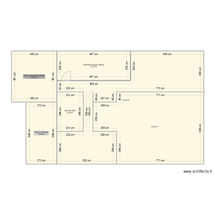 plan rdc. Plan de 0 pièce et 0 m2