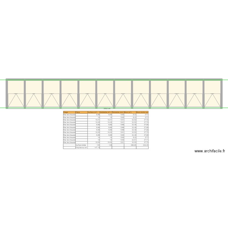 box. Plan de 0 pièce et 0 m2