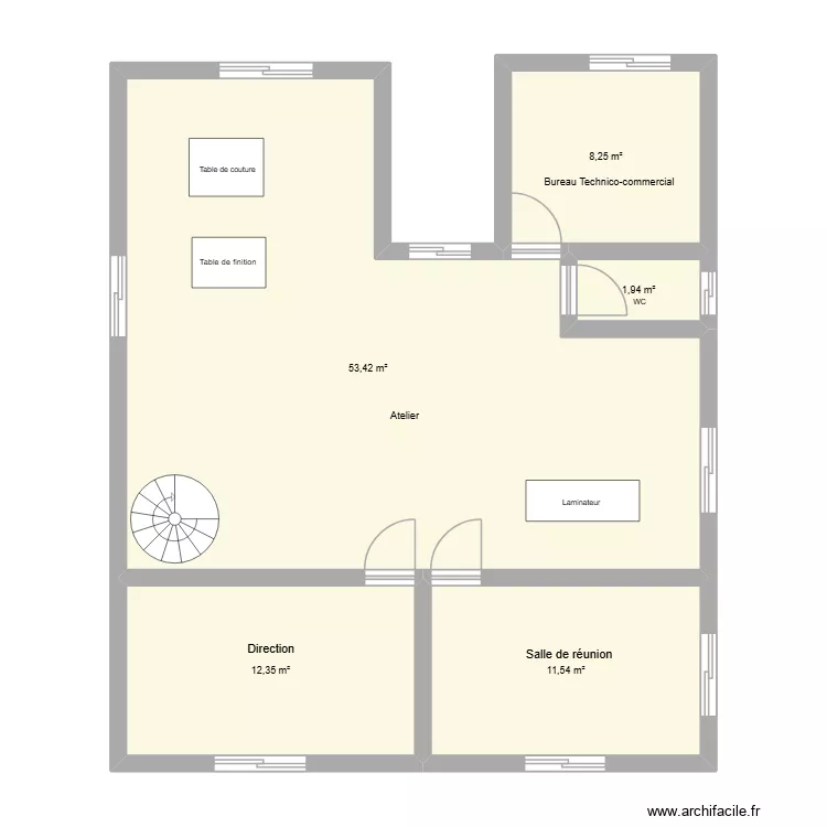 plan d'accueille. Plan de 5 et 88 m² plan d'accueille. Plan de 5 et 88 m²
