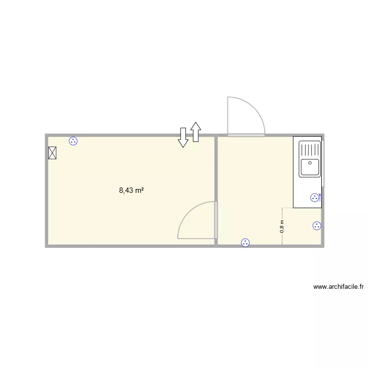 sagemcom amaha. Plan de 2 et 14 m² sagemcom amaha. Plan de 2 et 14 m²