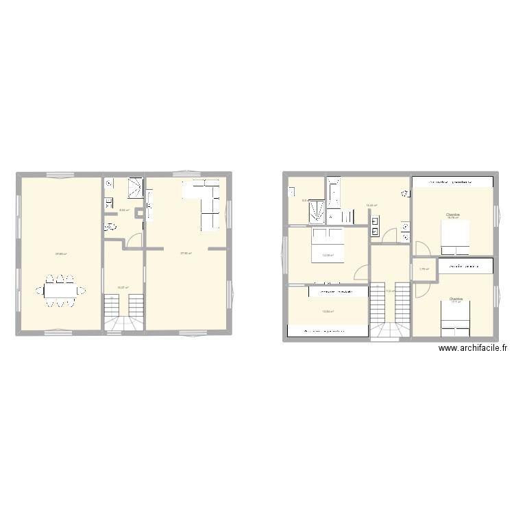 weitbruch. Plan de 12 pièces et 191 m2