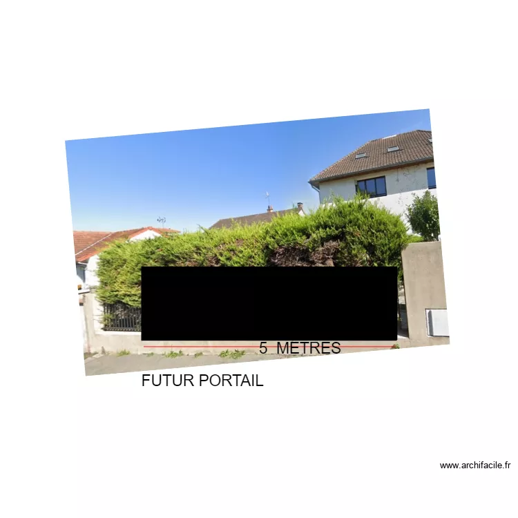 Cloture Kadi. Plan de 