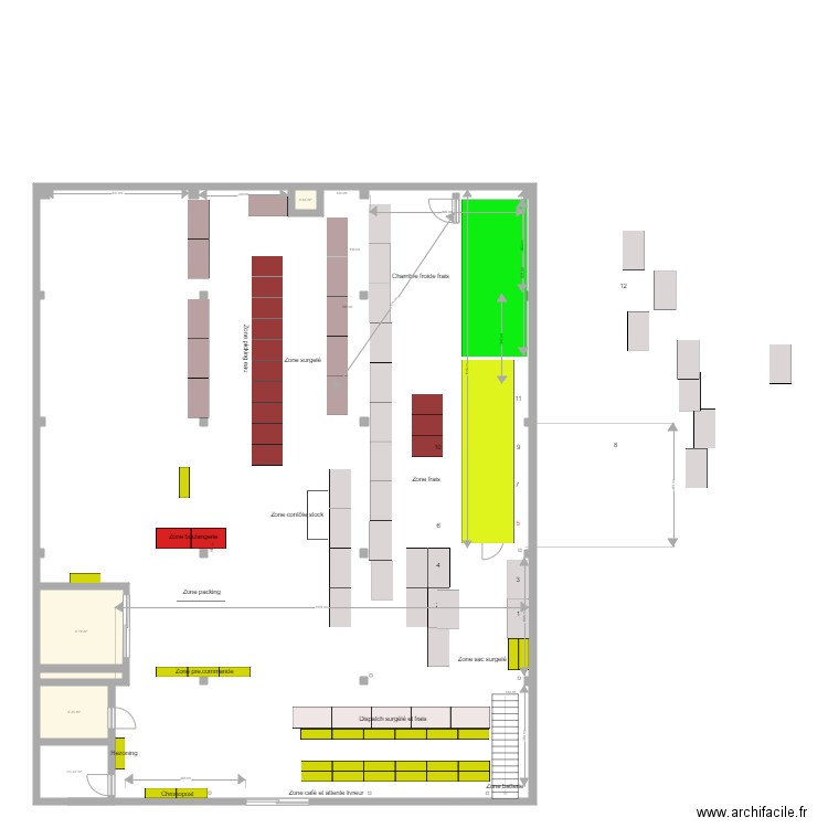 Ivry sur seine 2 RDC v2 Solution 11. Plan de 0 pièce et 0 m2