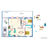NIEUL Plan avec les murs
