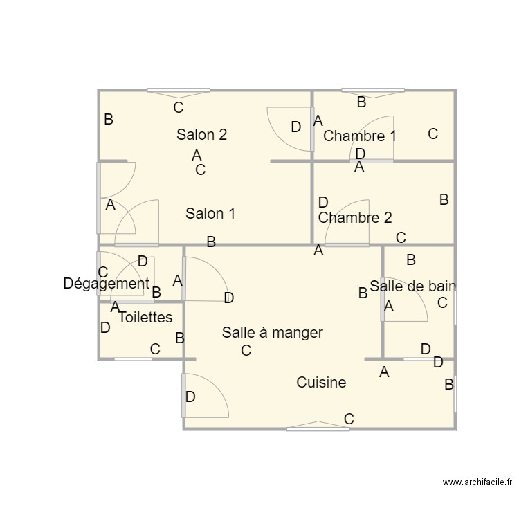 Croquis BASSAGAITS plomb. Plan de 0 pièce et 0 m2