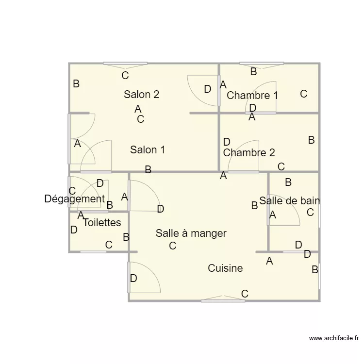Croquis BASSAGAITS plomb. Plan de 