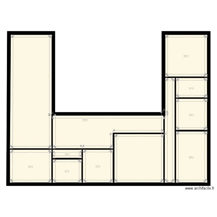 chateau rdc dargnies . Plan de 0 pièce et 0 m2