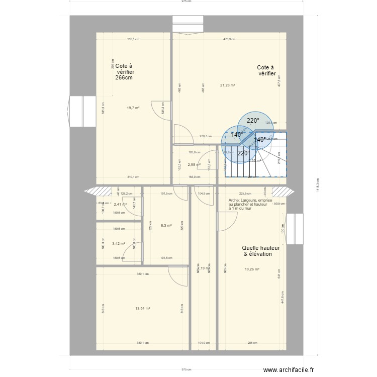 Minimes. Plan de 0 pièce et 0 m2