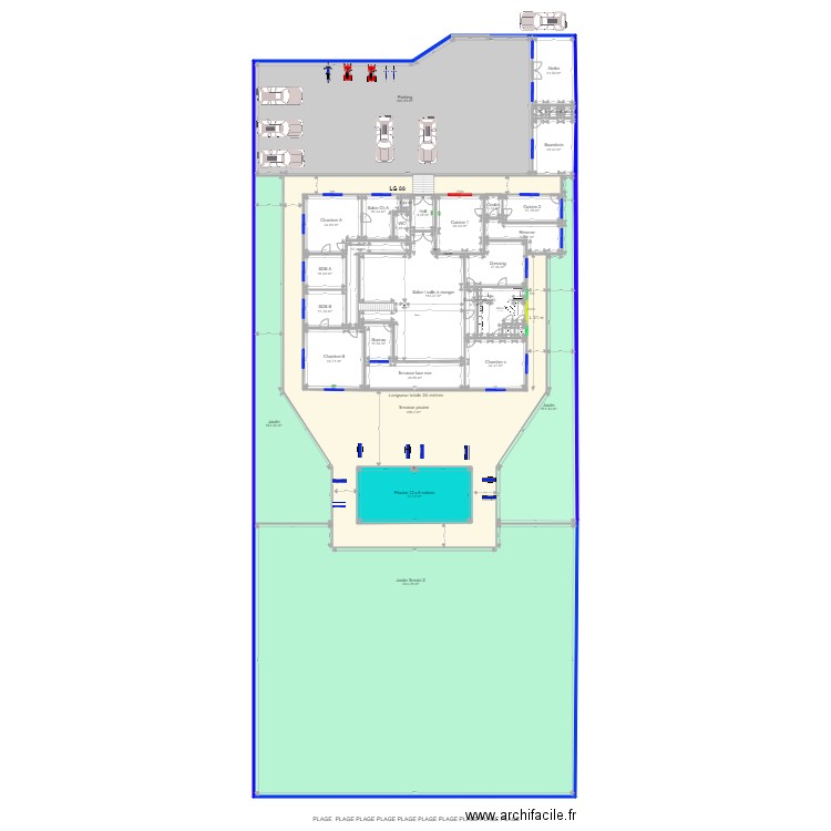  88. Plan de 0 pièce et 0 m2