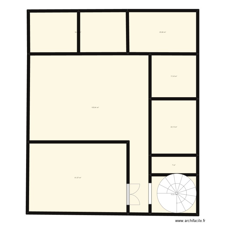 1001. Plan de 0 pièce et 0 m2