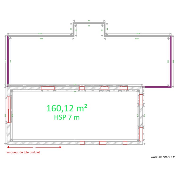 le puy jean guy 2. Plan de 1 pièce et 160 m2