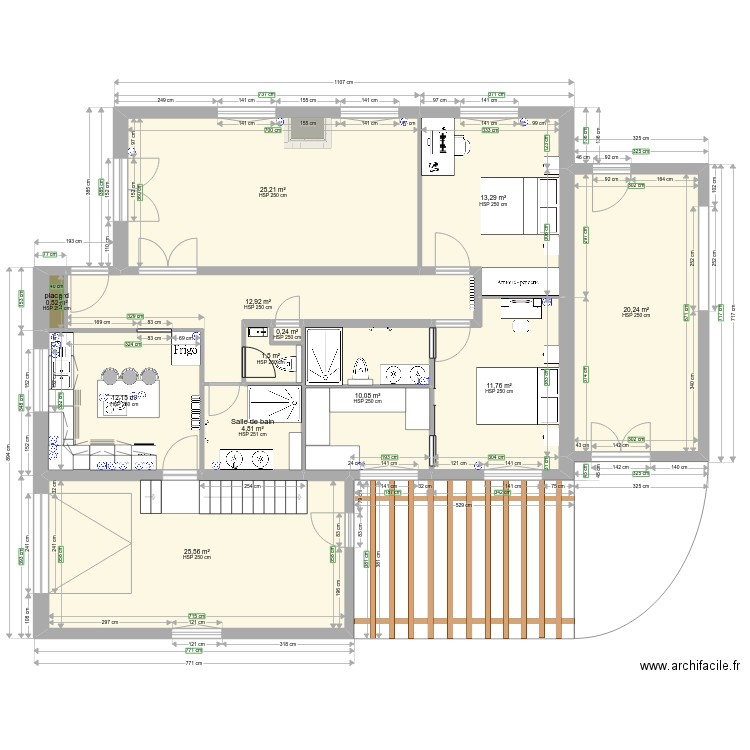 levizaguet modif. Plan de 0 pièce et 0 m2