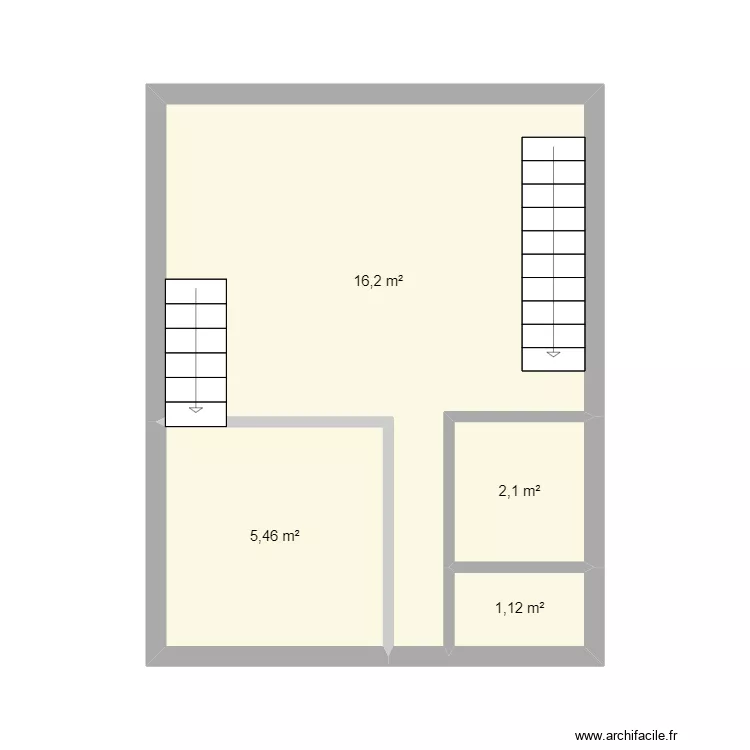 Chalet les angles - R+1. Plan de Chalet les angles - R+1. Plan de