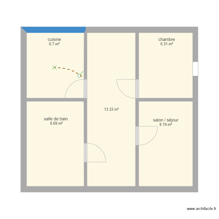 réalisation plan. Plan de 0 pièce et 0 m2