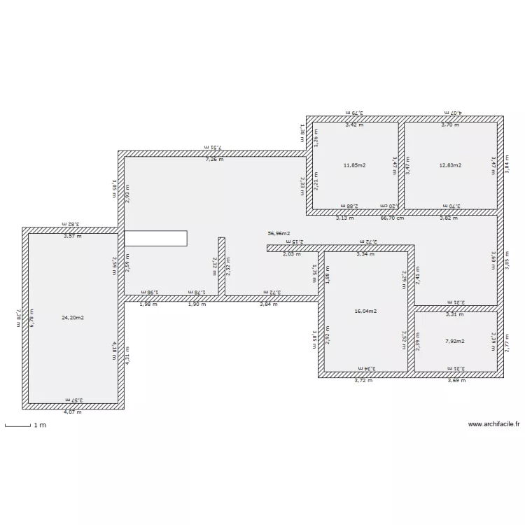 maison tonton. Plan de 