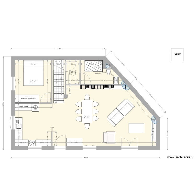 RdC option 53. Plan de 0 pièce et 0 m2