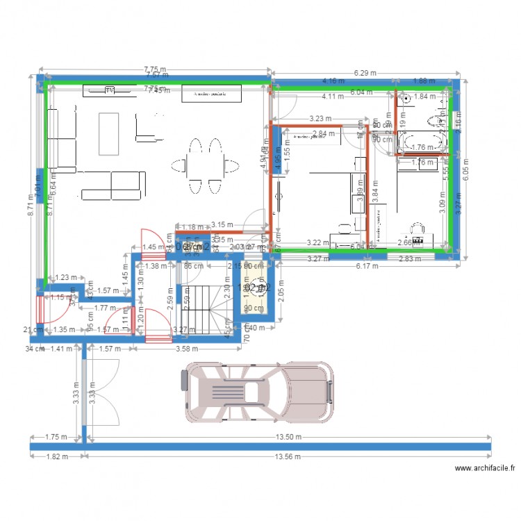 Plan. Plan de 0 pièce et 0 m2