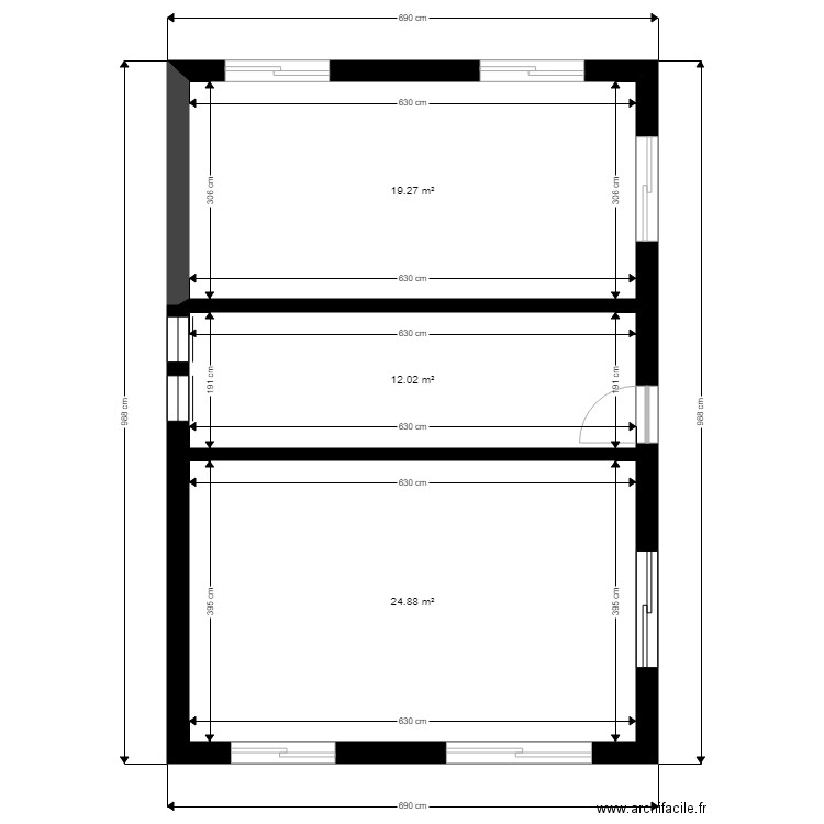 LONG R11. Plan de 0 pièce et 0 m2