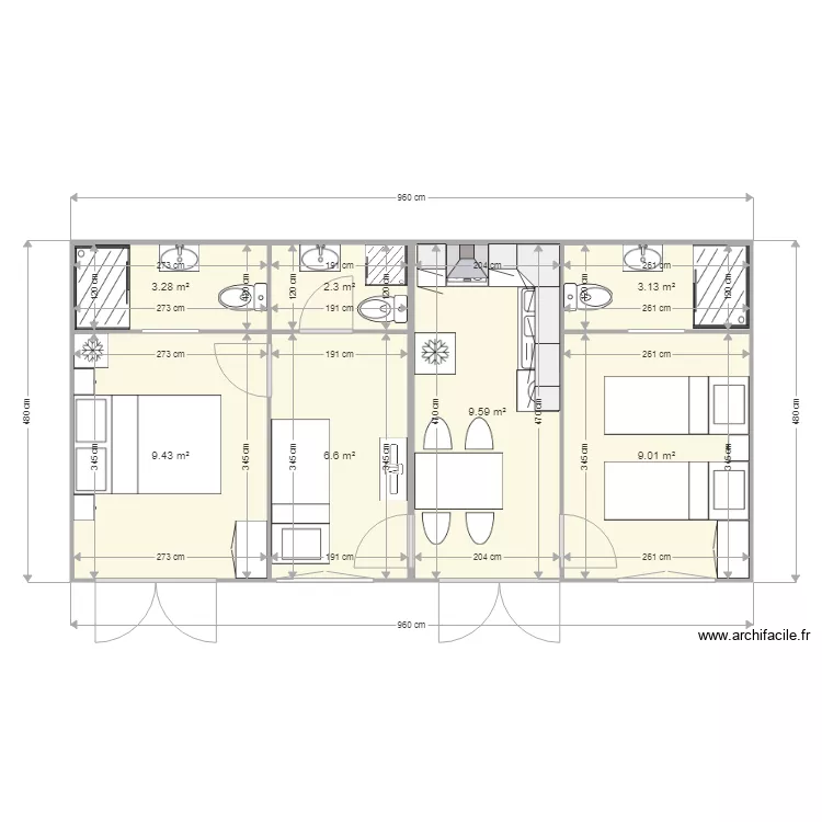 MODELE LISBOA 600X600CM EN MAISONS 1200X60CM. Plan de MODELE LISBOA 600X600CM EN MAISONS 1200X60CM. Plan de