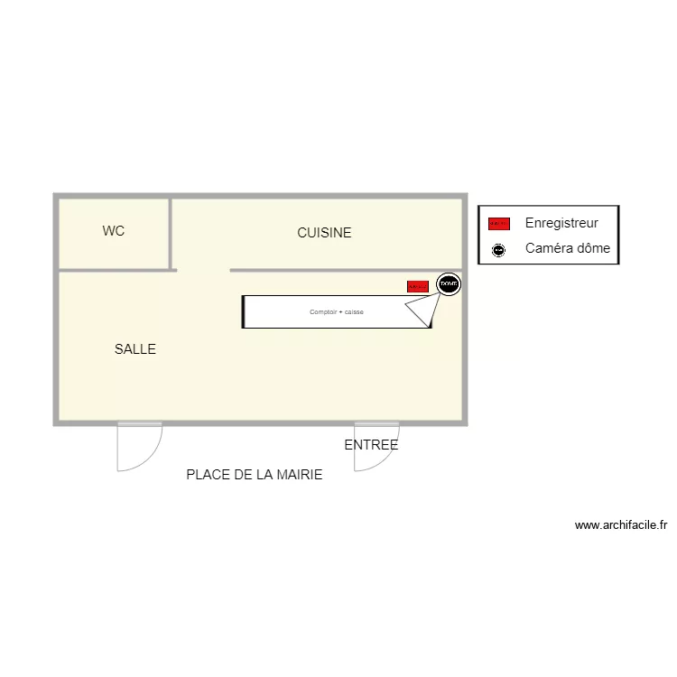 BISTROT DE LA MAIRIE NIMES. Plan de BISTROT DE LA MAIRIE NIMES. Plan de