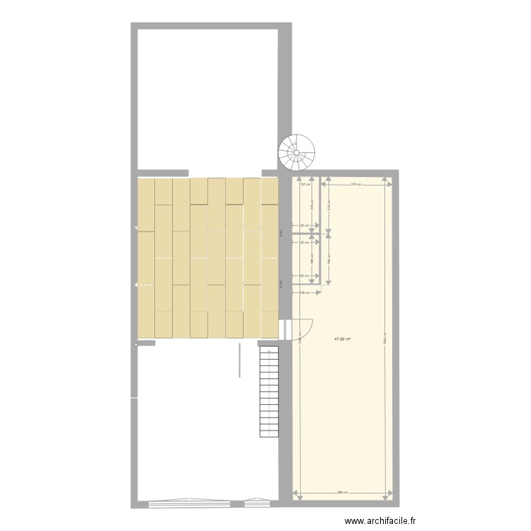 Maison RDC OSB. Plan de 0 pièce et 0 m2