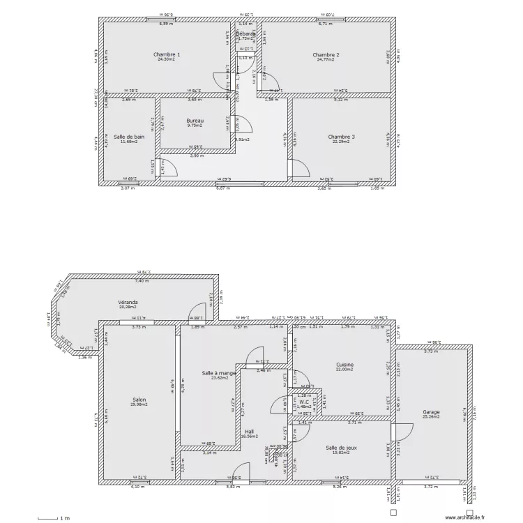 plan 1 etage 1 et 2. Plan de plan 1 etage 1 et 2. Plan de