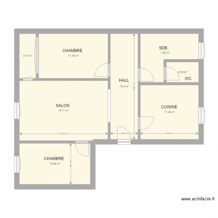 PLAN ASSILA. Plan de 0 pièce et 0 m2