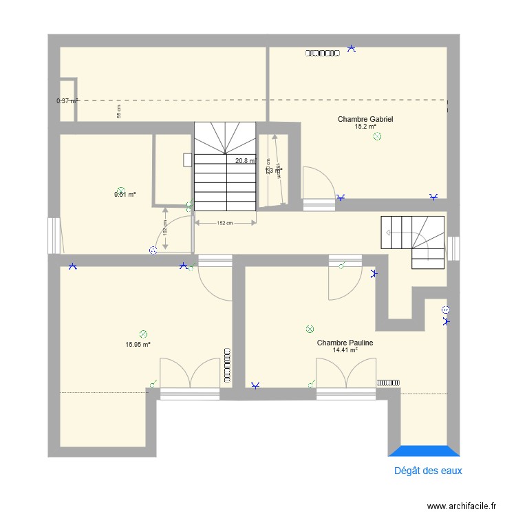 Aménagement 1er. Plan de 0 pièce et 0 m2