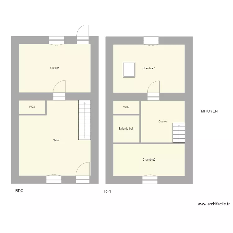 LAFFONT SIDONIE. Plan de 