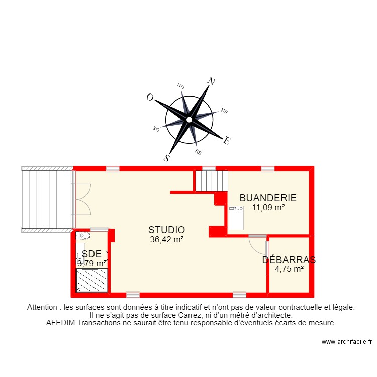 BI 16023 - . Plan de 39 pièces et 325 m2