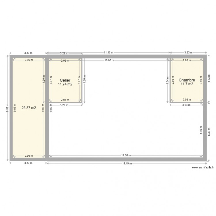 NewFraisier. Plan de 0 pièce et 0 m2