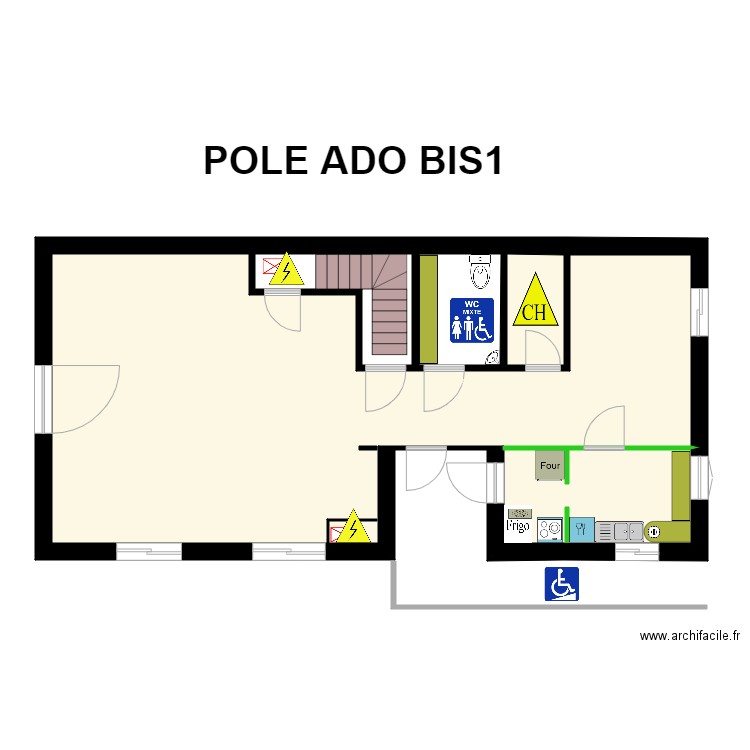  POLE ADO BIS1. Plan de 0 pièce et 0 m2