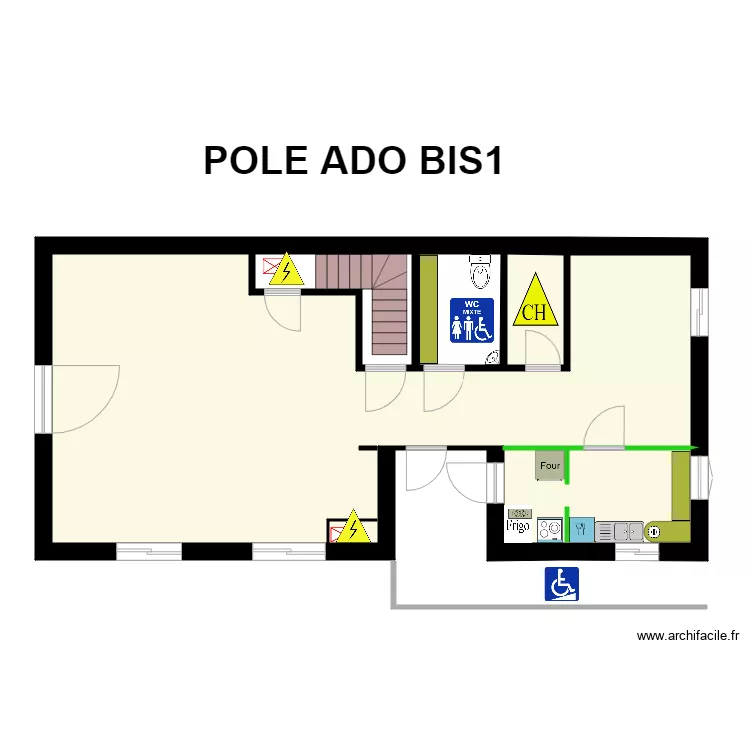 POLE ADO BIS1. Plan de 