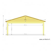 plan de coupe facade