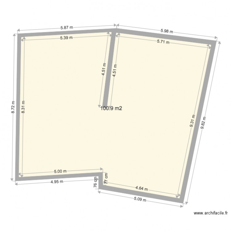 Loft 40 v2 récup. Plan de 0 pièce et 0 m2