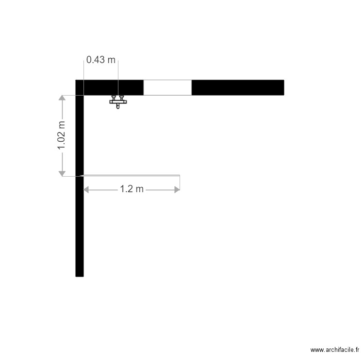 sdb. Plan de 0 pièce et 0 m2