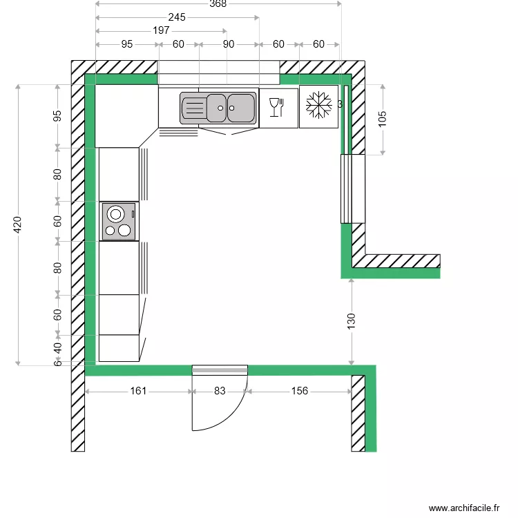 Cuisine. Plan de Cuisine. Plan de