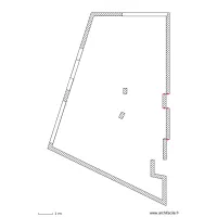 plan de pharmacie mur porteur