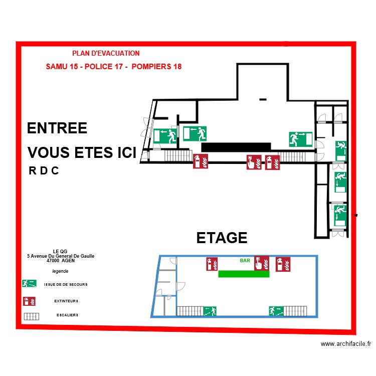 plan QJ total . Plan de 0 pièce et 0 m2